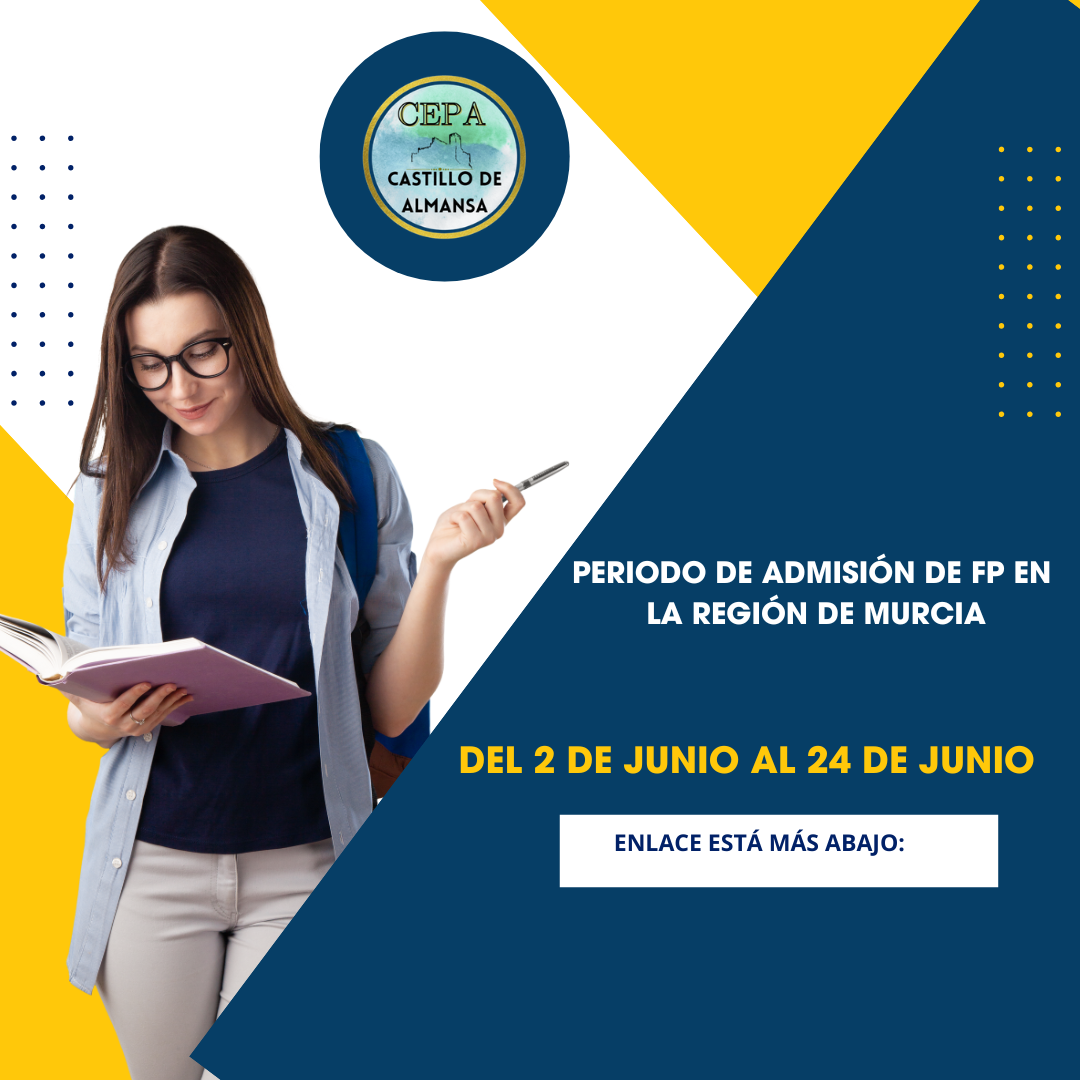 Admisión FP en Murcia