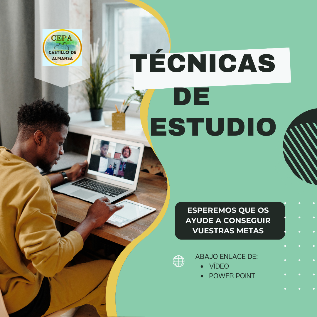 CARTEL TÉCNICAS DE ESTUDIO